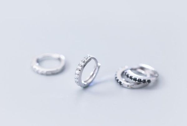 tinny child 8mm*2mm 1pair 100% authentic 925 sterling silver prong white/black zirconia hoop huggie earrings jewelry tle693, Golden;silver
tinny child 8mm*2mm 1pair 100% authentic 925 sterling silver prong white/black zirconia hoop huggie earrings jewelry tle693, Golden;silver