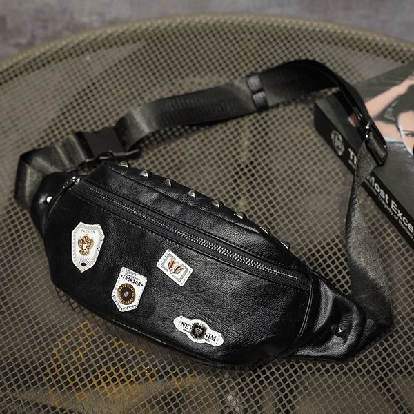 waist bags mihaivina trendy women rivet chest pack bag banana/badge small shoulder fanny black belt
waist bags mihaivina trendy women rivet chest pack bag banana/badge small shoulder fanny black belt