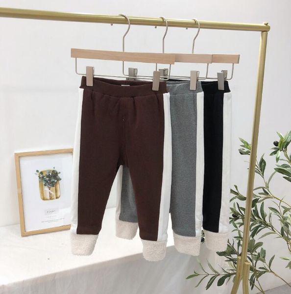 2019 new girls boys thicken pants winter fashion kids long pants 1-6t pq953, Blue 
2019 new girls boys thicken pants winter fashion kids long pants 1-6t pq953, Blue
