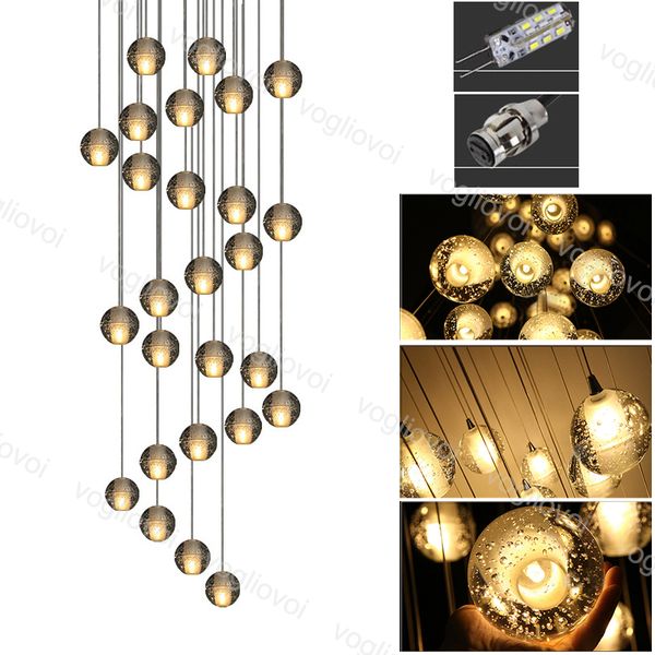 crystal chandelier lighting indoor led g4 meteor rain ceiling light meteoric shower stair bar droplight glass ball with bubble 110v-240v dhl
crystal chandelier lighting indoor led g4 meteor rain ceiling light meteoric shower stair bar droplight glass ball with bubble 110v-240v dhl