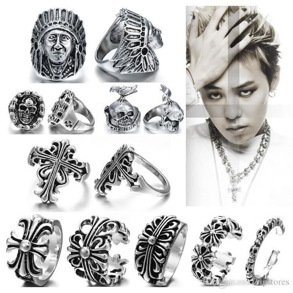 mixed designs adjustable punk skull ring for man anti-silver skull biker rings vintage gothic flower punk rings jewelry wholesale, Golden;silver
mixed designs adjustable punk skull ring for man anti-silver skull biker rings vintage gothic flower punk rings jewelry wholesale, Golden;silver