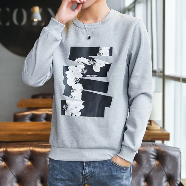 new fashion harajuku style men casual streetwear pattern printed sweatshirt solid color pullover men side buckle ribbon casual, Black
new fashion harajuku style men casual streetwear pattern printed sweatshirt solid color pullover men side buckle ribbon casual, Black