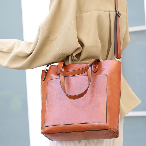 handbags fashion women bag large capacity simple all-purpose fashion soft leather shoulder handbags totes new elegant bolsas#35
handbags fashion women bag large capacity simple all-purpose fashion soft leather shoulder handbags totes new elegant bolsas#35