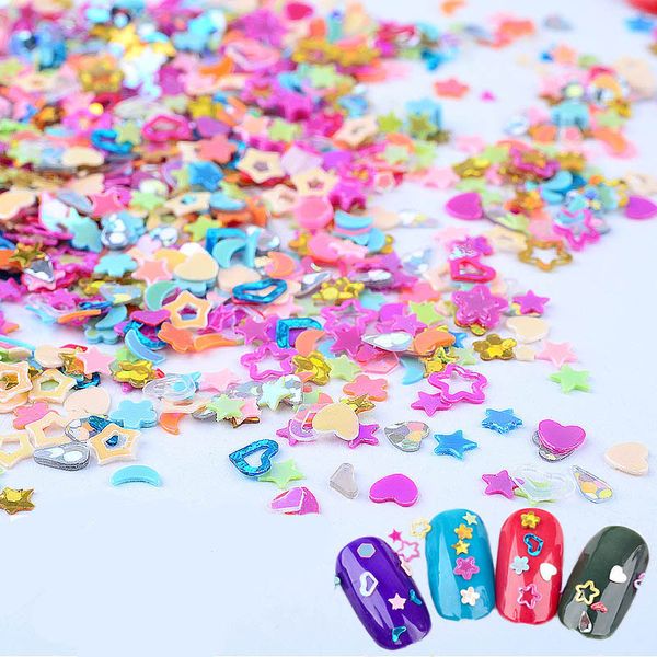 5000pcs/pack acrylic nail art decorations mix design colorful star heart triangle pentagon 3d manicure uv gel polish sequins new, Silver;gold
5000pcs/pack acrylic nail art decorations mix design colorful star heart triangle pentagon 3d manicure uv gel polish sequins new, Silver;gold