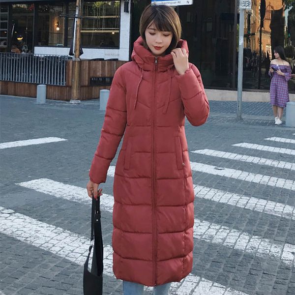 women's down & parkas 2021 winter women jacket x-long hooded cotton padded female coat warm outwear womens parka manteau femme, Black
women's down & parkas 2021 winter women jacket x-long hooded cotton padded female coat warm outwear womens parka manteau femme, Black