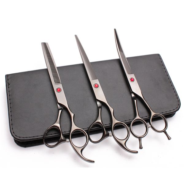 3pcs suit 7 inch engraving logo clippers for cats cutting shears+thinning shear+up curved shears professional pets hair shears
3pcs suit 7 inch engraving logo clippers for cats cutting shears+thinning shear+up curved shears professional pets hair shears