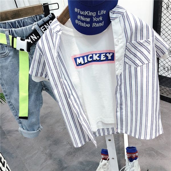 clothing 2020 children's summer short-sleeved baby all-match tong chen shan tong chen shan jacket children's shirt boy's shir, White;black
clothing 2020 children's summer short-sleeved baby all-match tong chen shan tong chen shan jacket children's shirt boy's shir, White;black