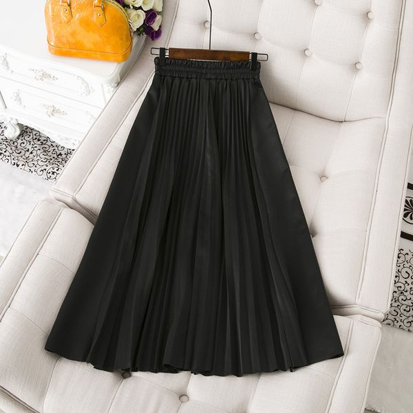 2020 new design women's high elastic waist pleated big expansion maxi long skirt letter print plus size skirt s m l xl, Black
2020 new design women's high elastic waist pleated big expansion maxi long skirt letter print plus size skirt s m l xl, Black