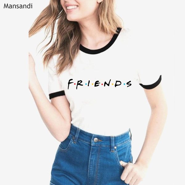 2020 summer friends tshirt women vogue graphic print t shirt femme friends tv show t-shirt female bff tumblr tees, White
2020 summer friends tshirt women vogue graphic print t shirt femme friends tv show t-shirt female bff tumblr tees, White