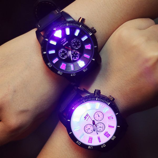 women sport watch led light luminous super big dial men wrist watch ulzzang brand fashion couple watches, Slivery;brown
women sport watch led light luminous super big dial men wrist watch ulzzang brand fashion couple watches, Slivery;brown
