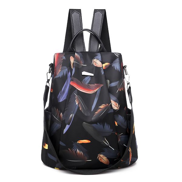 backpack for women fashionable large capacity backpack with feather patterns anti-theft design school backpack
backpack for women fashionable large capacity backpack with feather patterns anti-theft design school backpack