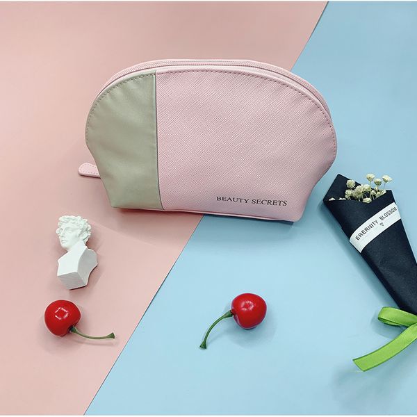 2020 new pu women's cosmetic bag fashion large-capacity waterproof storage ladies hand wash bag