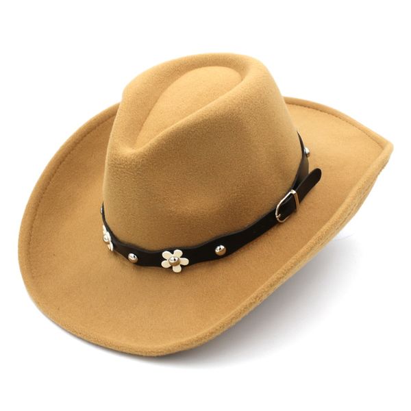 fashion wool blend upturn wide brim sombrero chapeau outdoor party beach street cap western cowboy panama punk hat size 56-58cm, Blue;gray
fashion wool blend upturn wide brim sombrero chapeau outdoor party beach street cap western cowboy panama punk hat size 56-58cm, Blue;gray