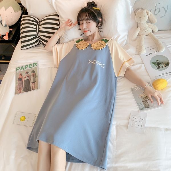 large size pajamas loose pregnant nightdress long summer cute thin home clothes large size pajamas women's loose pregnant women's, White
large size pajamas loose pregnant nightdress long summer cute thin home clothes large size pajamas women's loose pregnant women's, White