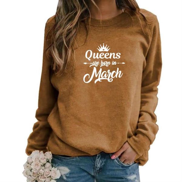 queens are born in march print hoodies women spring winter sweatshirts for female femmes autumn artist sweet birthday gift, Black
queens are born in march print hoodies women spring winter sweatshirts for female femmes autumn artist sweet birthday gift, Black