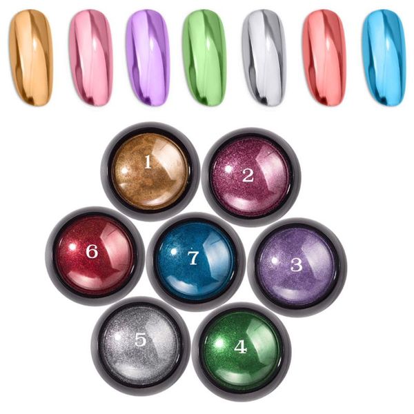 flow gold mirror effect powder assorted colors nail art flash powder chrome pigments nail art decorations diy, Silver;gold
flow gold mirror effect powder assorted colors nail art flash powder chrome pigments nail art decorations diy, Silver;gold