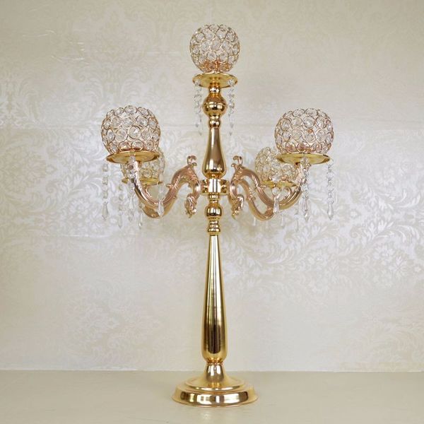 75cm (h) wedding candelabra with k9 crystal inside gold wedding centerpiece table decor
75cm (h) wedding candelabra with k9 crystal inside gold wedding centerpiece table decor