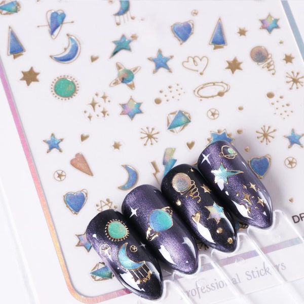 guaye stickers & decals 1pcs 3d gold silver nail art sticker embossed star moon starry designs adhesive transfer sliders manicure decoration, Black
guaye stickers & decals 1pcs 3d gold silver nail art sticker embossed star moon starry designs adhesive transfer sliders manicure decoration, Black