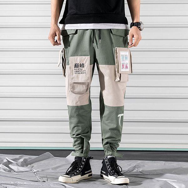 marchwind brand designer splice harem joggers cargo pants streetwear 2020 hip hop casual pockets track pants male harajuku trousers, Black
marchwind brand designer splice harem joggers cargo pants streetwear 2020 hip hop casual pockets track pants male harajuku trousers, Black