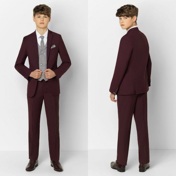 2020 burgundy boy formal suits dinner tuxedos little boy groomsmen kids children for wedding party prom suit formal wear (jackets+pants), Black
2020 burgundy boy formal suits dinner tuxedos little boy groomsmen kids children for wedding party prom suit formal wear (jackets+pants), Black