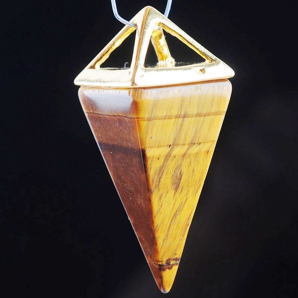 wojiaer natural stone tiger s eye quadrangle pendant beads gold for hollow pyramid jewelry dn3240, Silver
wojiaer natural stone tiger s eye quadrangle pendant beads gold for hollow pyramid jewelry dn3240, Silver