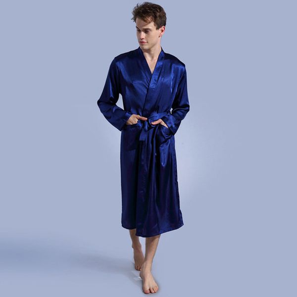 men's long sleeve siamese microfiber pajamas v-neck pocket pajamas for men clothes slim robe cardigan nightgown, Black;brown
men's long sleeve siamese microfiber pajamas v-neck pocket pajamas for men clothes slim robe cardigan nightgown, Black;brown