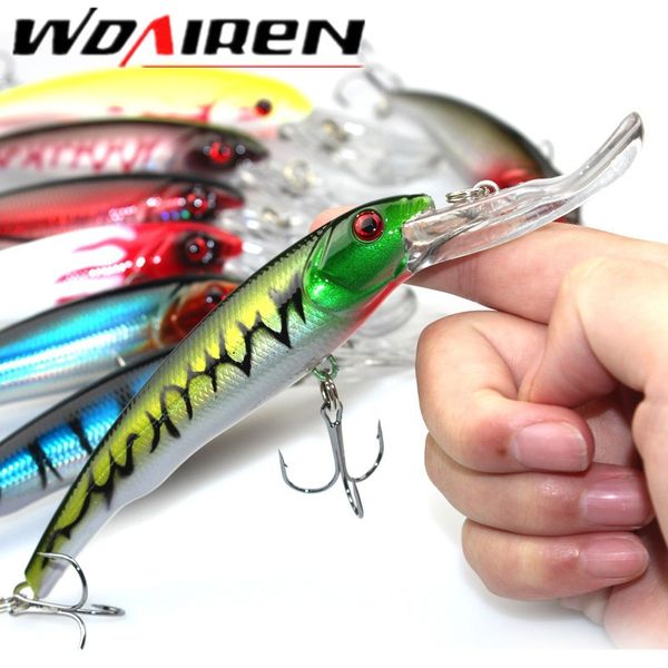 1pcs 16cm 28g wobbler fishing lure big crankbait minnow peche bass trolling artificial bait pike carp lures peche fishing tackle
1pcs 16cm 28g wobbler fishing lure big crankbait minnow peche bass trolling artificial bait pike carp lures peche fishing tackle