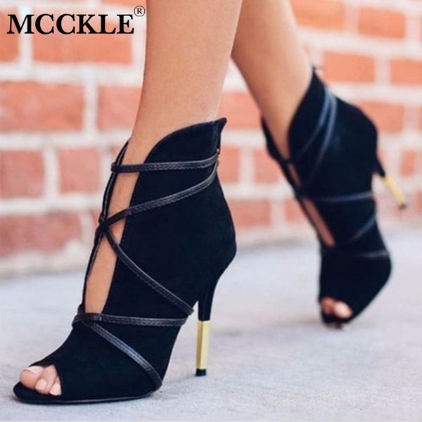 mcckle plus size fashion woman faux suede pumps open toe ankle boots slip on deep v cut high heel lady autumn shoes, Black
mcckle plus size fashion woman faux suede pumps open toe ankle boots slip on deep v cut high heel lady autumn shoes, Black