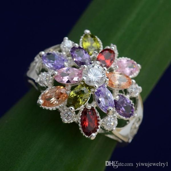 women's fashion jewelry sweet multi-color amethyst garnet z ring 925 sterling silver ring size 5 - 12, Golden;silver
women's fashion jewelry sweet multi-color amethyst garnet z ring 925 sterling silver ring size 5 - 12, Golden;silver