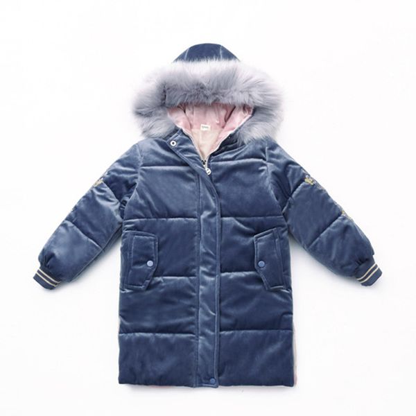 30 degree 2019 girls clothing winter jacket thicken coat children kids velvet parka long snowsuit down cotton clothes hooded, Blue;gray
30 degree 2019 girls clothing winter jacket thicken coat children kids velvet parka long snowsuit down cotton clothes hooded, Blue;gray