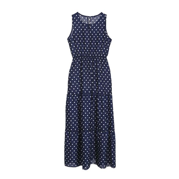 2018 Fashion Women Dress Clothes Sleeveless Polka Dots Party Bodycon Summer Beach Long Maxi Dress S M L XL
2018 Fashion Women Dress Clothes Sleeveless Polka Dots Party Bodycon Summer Beach Long Maxi Dress S M L XL