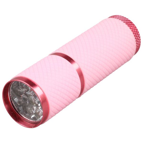 1pc mini 9 led uv gel curing lamp without battery portability nail dryer led currency detector aluminum alloy
1pc mini 9 led uv gel curing lamp without battery portability nail dryer led currency detector aluminum alloy