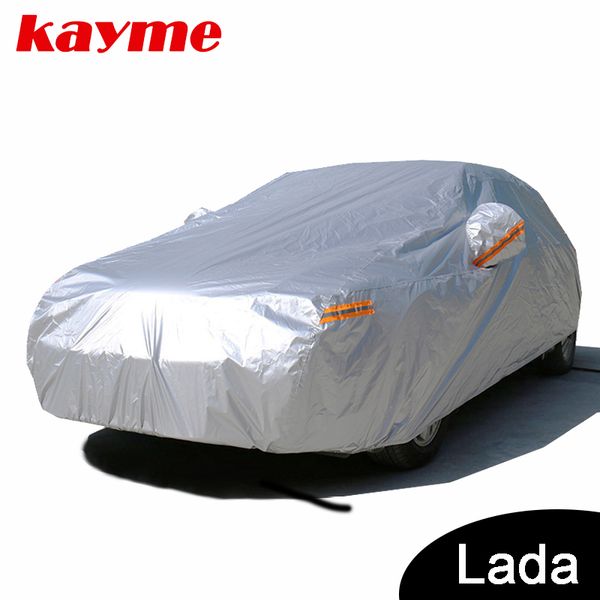 kayme waterproof car covers outdoor sun protection cover for car for lada lada niva 4x4 priora granta kalina largus vesta 2110
kayme waterproof car covers outdoor sun protection cover for car for lada lada niva 4x4 priora granta kalina largus vesta 2110