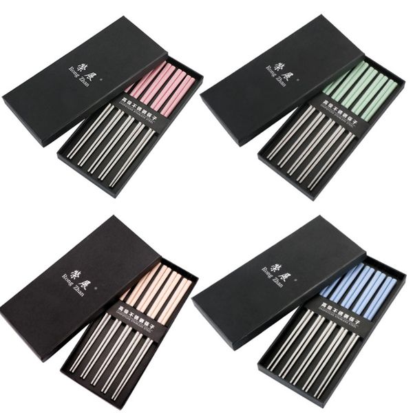10 pairs set environmentally friendly nordic wheat 304 stainless steel chopsticks high grand wedding gift kitchen dinnerware with box
10 pairs set environmentally friendly nordic wheat 304 stainless steel chopsticks high grand wedding gift kitchen dinnerware with box