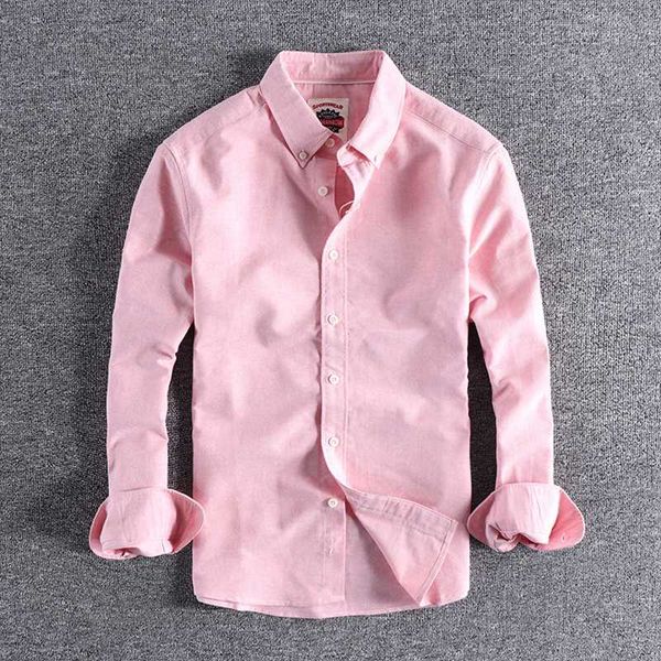 2020 men's long sleeve shirts solid pink 100%cotton turn-down collar fashion casual man clothes y2323, White;black
2020 men's long sleeve shirts solid pink 100%cotton turn-down collar fashion casual man clothes y2323, White;black