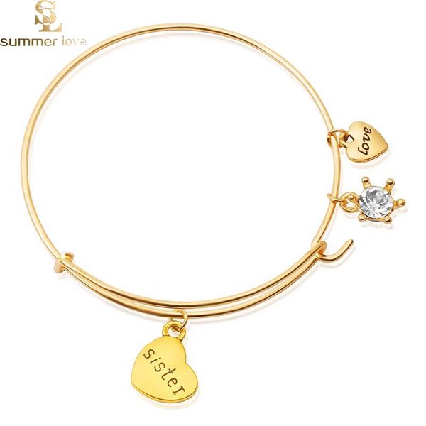 new fashion letter mom sister grandma charms bangle bracelet adjustable expandable wire bangles for women gift birthday jewelry, Black
new fashion letter mom sister grandma charms bangle bracelet adjustable expandable wire bangles for women gift birthday jewelry, Black
