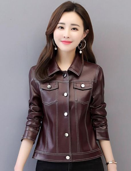 women europe and the united states spring and autumn fashion business british new trend boutique slim large size sheep leather coat 56 m-4xl, Black
women europe and the united states spring and autumn fashion business british new trend boutique slim large size sheep leather coat 56 m-4xl, Black