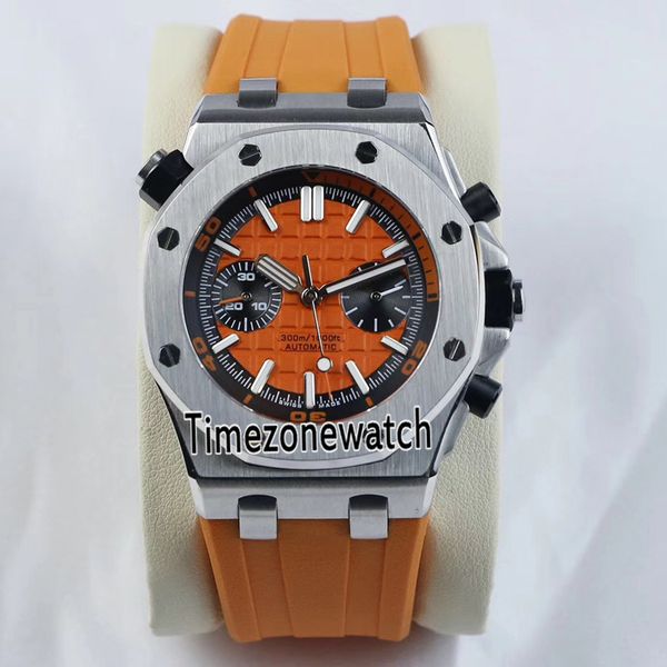 edition new royal 26703st steel case orange texture dail black subdial automatic mens watch orange rubber watches timezonewatch e44d4, Slivery;brown
edition new royal 26703st steel case orange texture dail black subdial automatic mens watch orange rubber watches timezonewatch e44d4, Slivery;brown