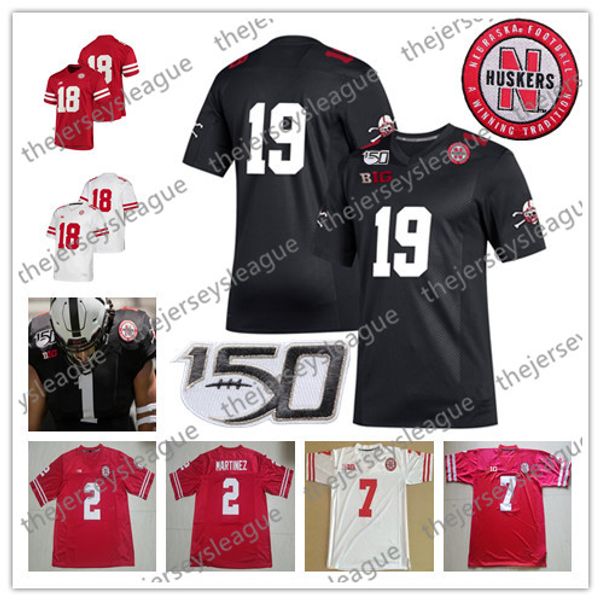 Nebraska Cornhuskers 2019 Custom Any Name Number Stitched Black Red White #2 Adrian Martinez 10 JD Spielman 150TH NCAA Football Jersey
Nebraska Cornhuskers 2019 Custom Any Name Number Stitched Black Red White #2 Adrian Martinez 10 JD Spielman 150TH NCAA Football Jersey