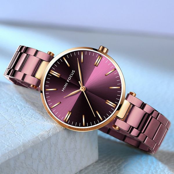 minifocus elegant women watches quartz ladies watch stainless steel strap waterproof casual dress female clock, Slivery;brown
minifocus elegant women watches quartz ladies watch stainless steel strap waterproof casual dress female clock, Slivery;brown