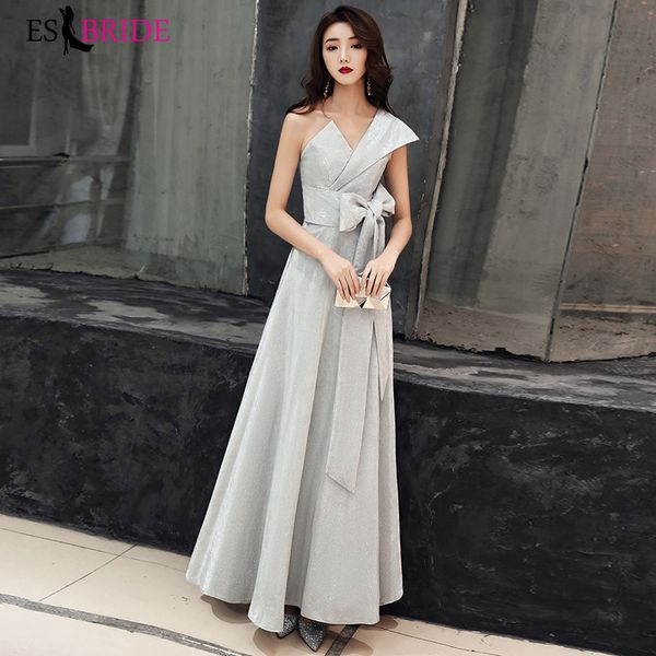 es2803 formal dress women elegant evening dresses with bow belt sequin fabric evening gown dress party special occasion dresses, White;black
es2803 formal dress women elegant evening dresses with bow belt sequin fabric evening gown dress party special occasion dresses, White;black