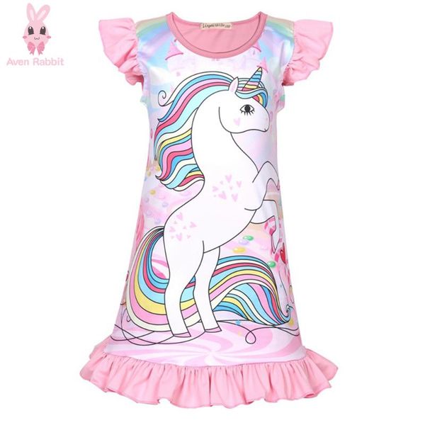 aven summer dress girls clothes kids clothes cartoon unicorn nightdress pink straight dress 3-8years old children, Red;yellow
aven summer dress girls clothes kids clothes cartoon unicorn nightdress pink straight dress 3-8years old children, Red;yellow