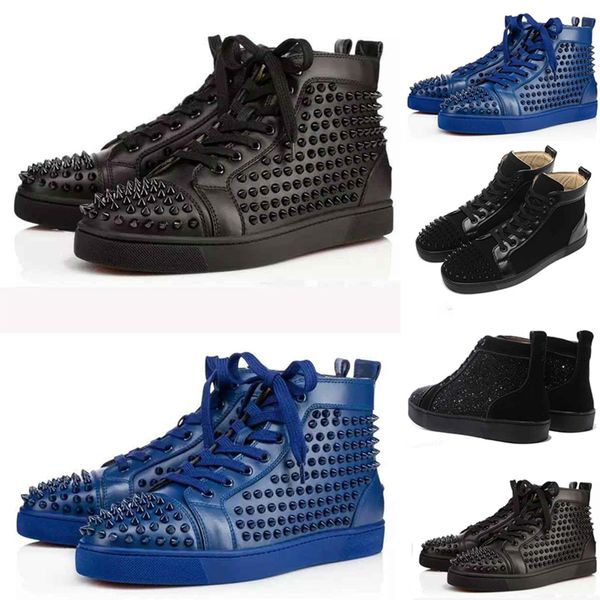 2019 men women genuine leather spike designer boots fashion luxury mens ladies black red blue bottoms casual shoes
2019 men women genuine leather spike designer boots fashion luxury mens ladies black red blue bottoms casual shoes