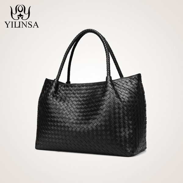 fashion designer handbags genuine leather sheepskin shoulder bag weave large shopping bag brand handmade totes t200322
fashion designer handbags genuine leather sheepskin shoulder bag weave large shopping bag brand handmade totes t200322