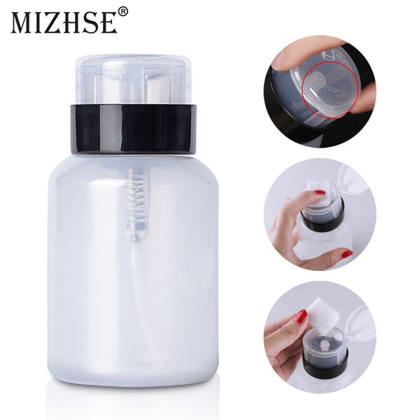 mizhse 200ml empty plastic refillable bottle nail polish remover alcohol liquid press bottles gel polish cleaner pump dispenser
mizhse 200ml empty plastic refillable bottle nail polish remover alcohol liquid press bottles gel polish cleaner pump dispenser