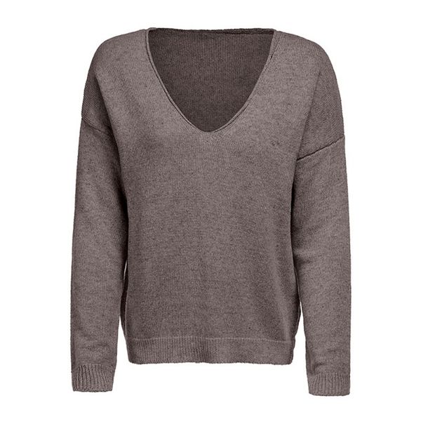2019 autumn winter women v neck casual knitted sweater long sleeve pullovers loose streetwear fashion solid women's sweater, White;black
2019 autumn winter women v neck casual knitted sweater long sleeve pullovers loose streetwear fashion solid women's sweater, White;black
