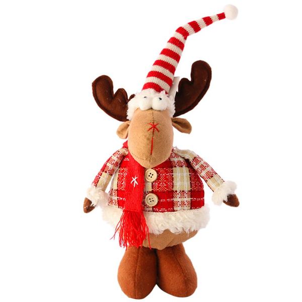 table ornament, christmas elk doll, festival gift lovely cartoon home party xmas tree decoration
table ornament, christmas elk doll, festival gift lovely cartoon home party xmas tree decoration