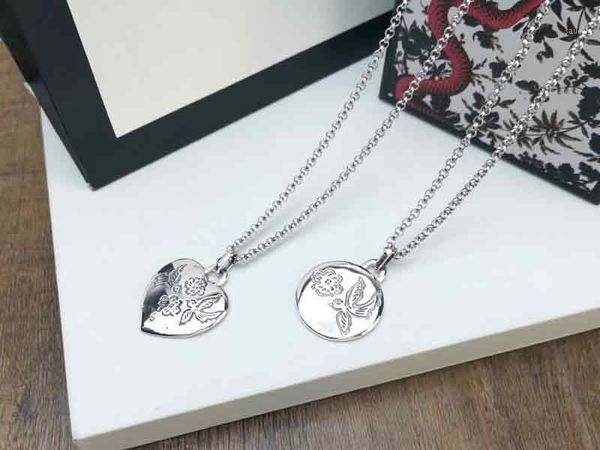 necklace couple necklace round card heart pendantluxury jewelry white square 925 sterling silver for women's high j1
necklace couple necklace round card heart pendantluxury jewelry white square 925 sterling silver for women's high j1