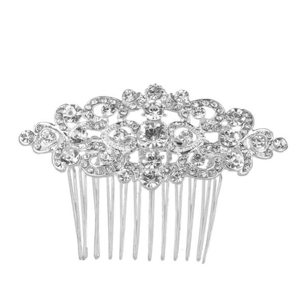sparkling rhinestone crystal floral heart hairpins silver color wedding tiara bridal hair combs women wedding hair accessories, Golden;white
sparkling rhinestone crystal floral heart hairpins silver color wedding tiara bridal hair combs women wedding hair accessories, Golden;white