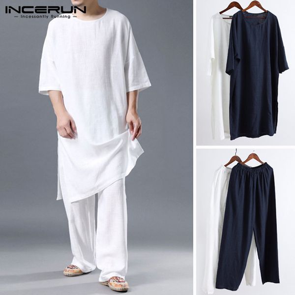 2020 summer men chinese style set cotton loose vintage solid half sleeve long straight long trousers casual men comfy suits, Gray
2020 summer men chinese style set cotton loose vintage solid half sleeve long straight long trousers casual men comfy suits, Gray